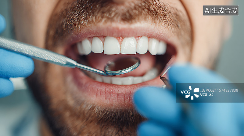 【AI数字艺术】口腔牙齿健康护理进行时图片素材