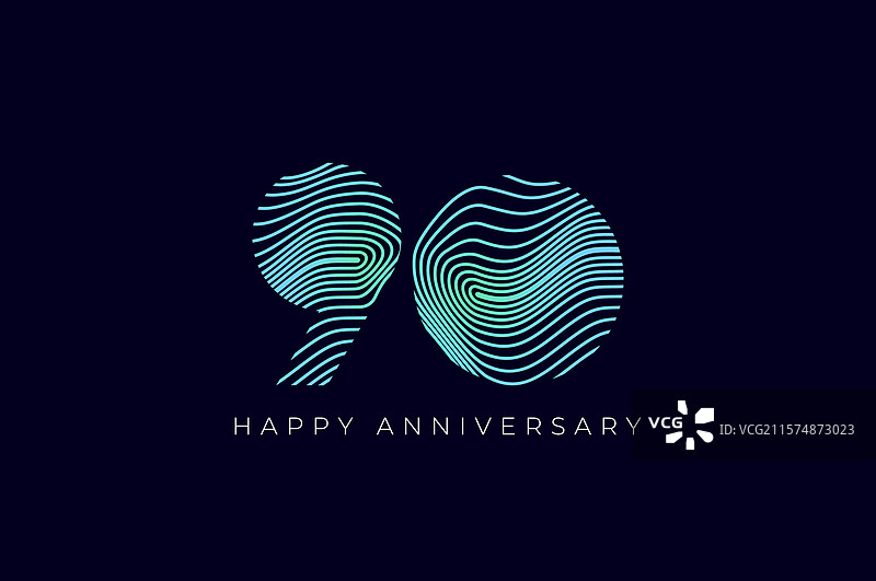 数字设计，带有90度曲线，表达快乐图片素材