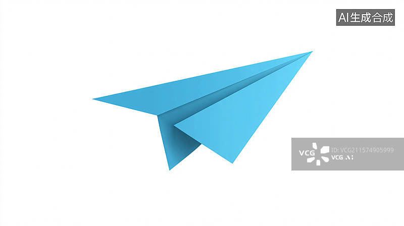 【AI数字艺术】童年记忆中的纸飞机图片素材