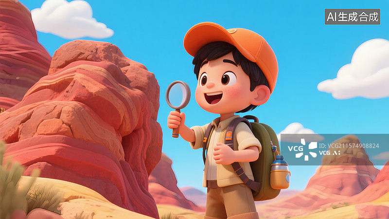 【AI数字艺术】国庆节旅游暑假亲子游图片素材