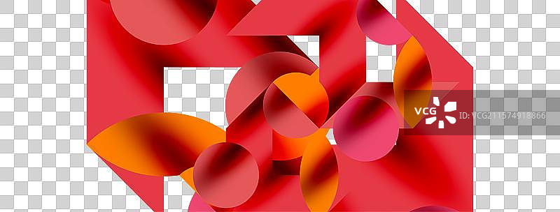 带阴影的金属色圆圈及其他元素图片素材