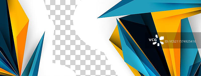 极简几何抽象背景低多边形图片素材