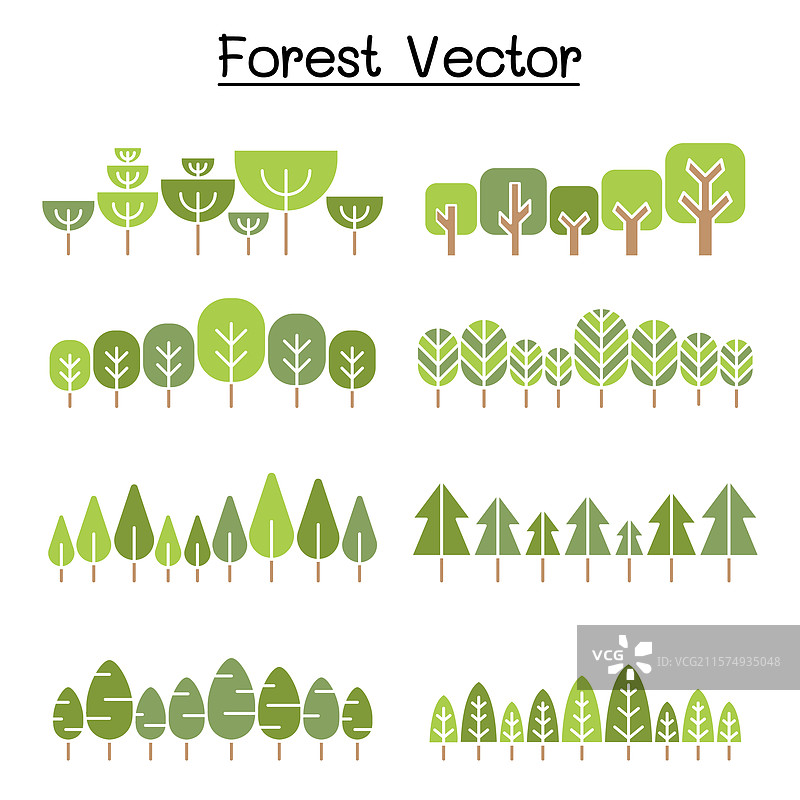 森林图案森林背景风景图片素材