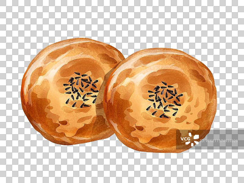 山东省潍坊肉火烧 鲁菜 山东特色小吃美食图片素材