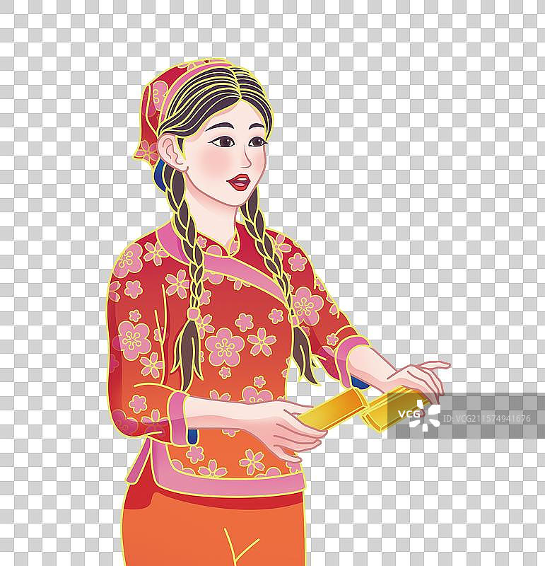 竹板歌图片素材