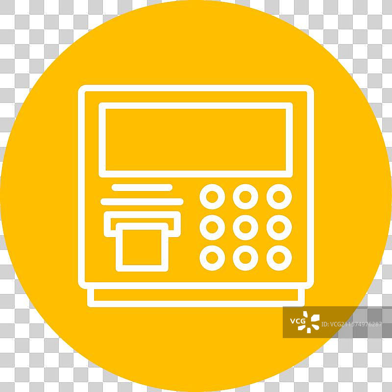 ATM机图标设计图片素材