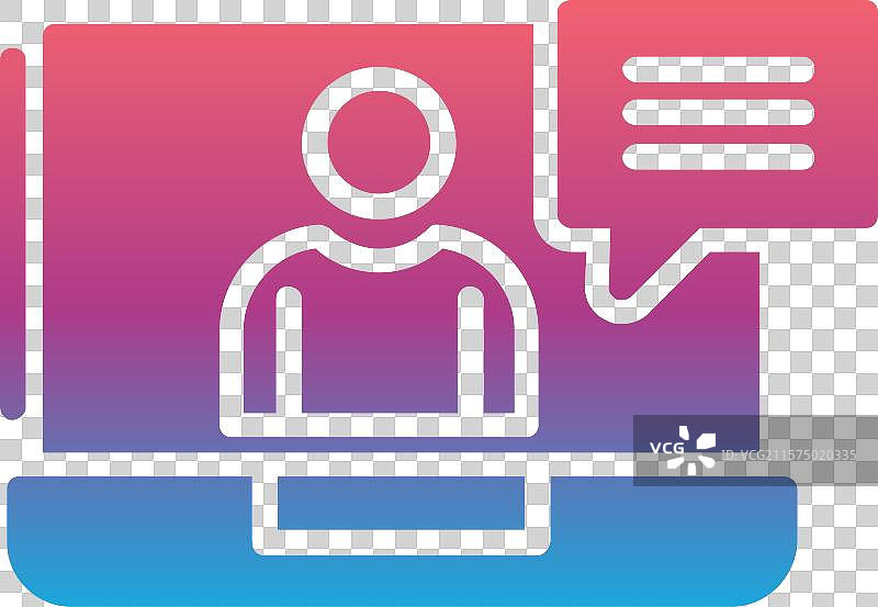 在线聊天图标设计图片素材