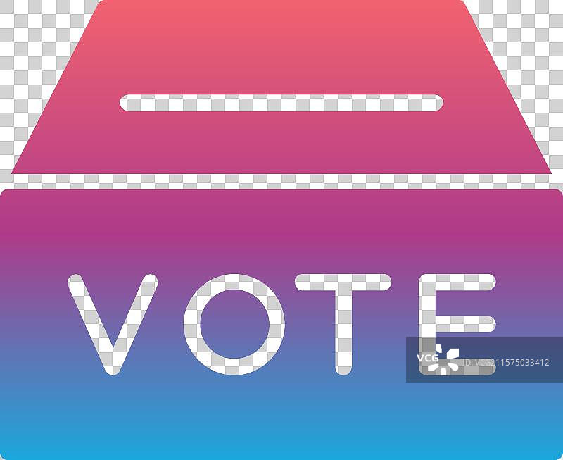 投票站图标设计图片素材