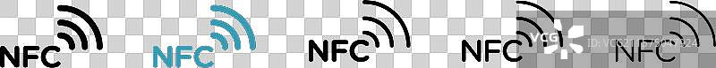 NFC线条图标集图片素材