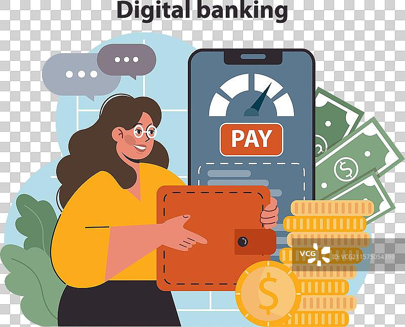 去中心化金融数字银行与电子支付图片素材