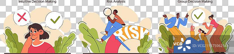决策制定与战略思维图片素材