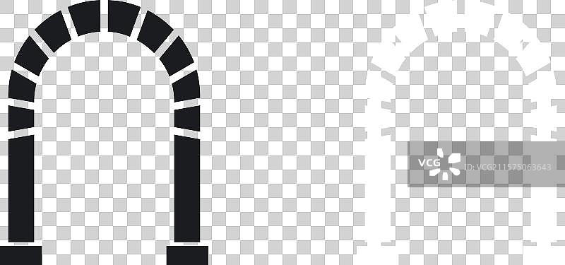 拱门图标图片素材