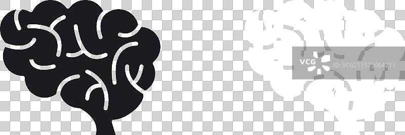 大脑图标图片素材