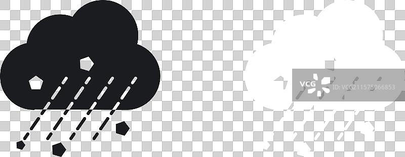 云雹图标图片素材