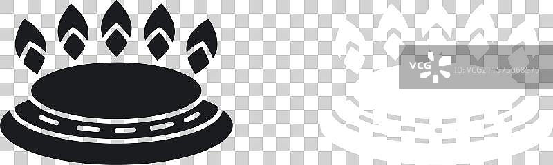 火焰燃烧器图标图片素材