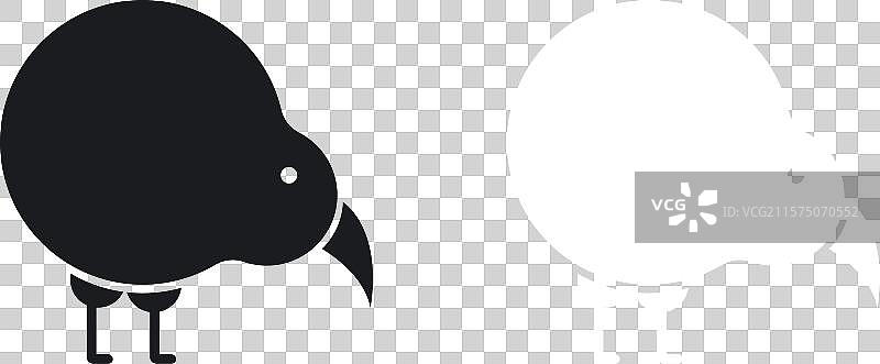 奇异鸟图标图片素材