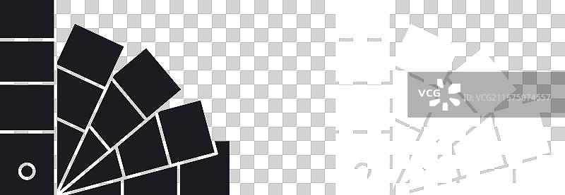 色卡图标图片素材