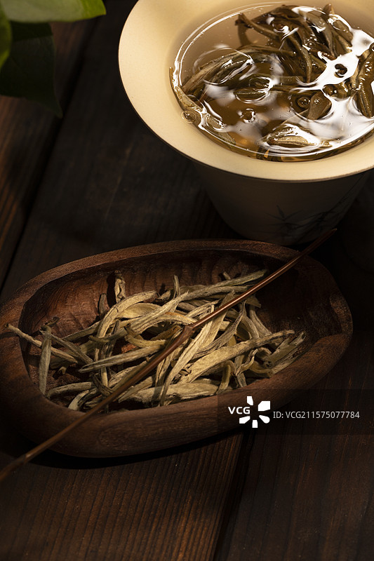 白毫银针茶图片素材