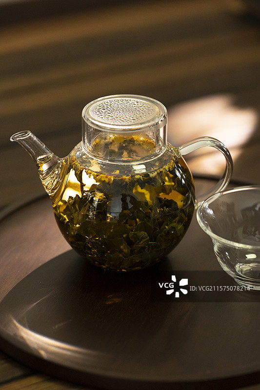 桂花乌龙茶图片素材