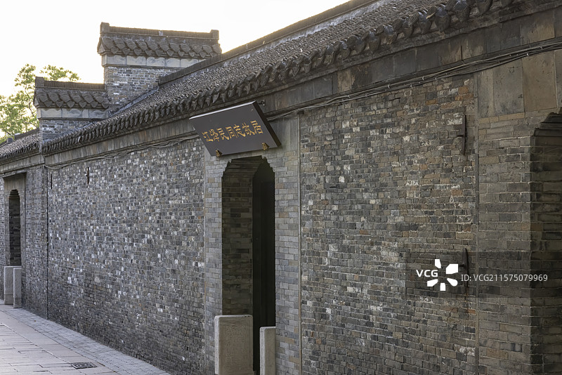 扬州东关街江泽民同志故居图片素材