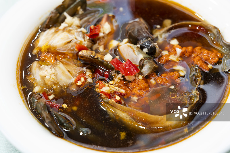 潮汕生腌海鲜美食图片素材