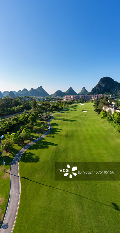 夏天的桂海晴岚景区图片素材