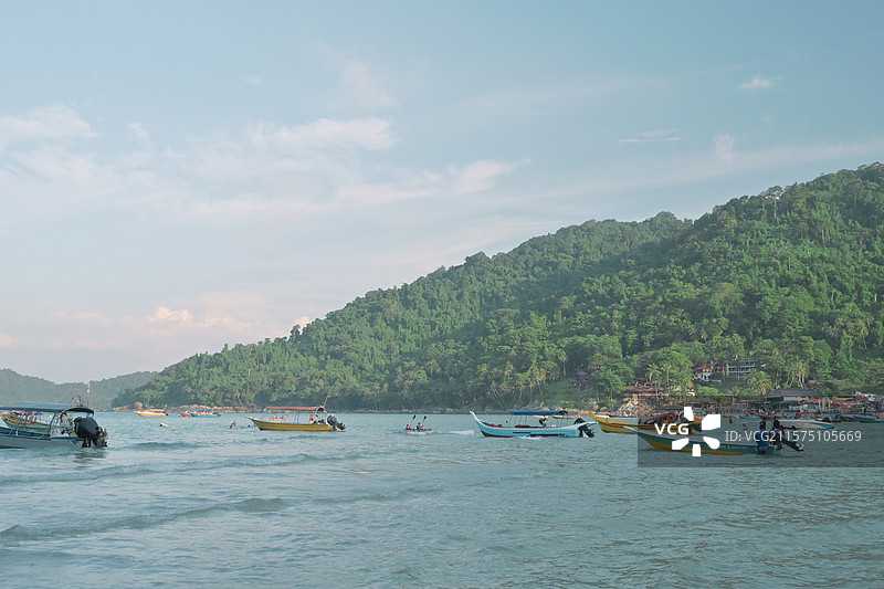 小停泊岛图片素材
