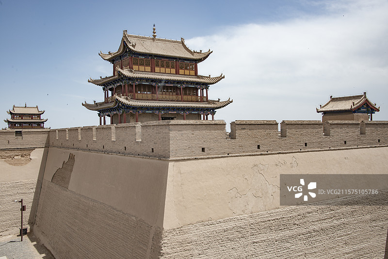 甘肃酒泉嘉峪关图片素材