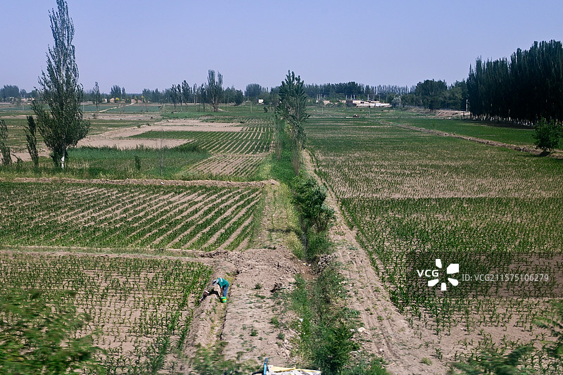 田园劳作2图片素材