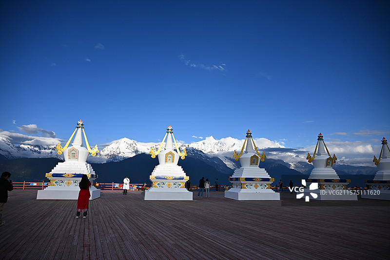 飞来寺观景台图片素材