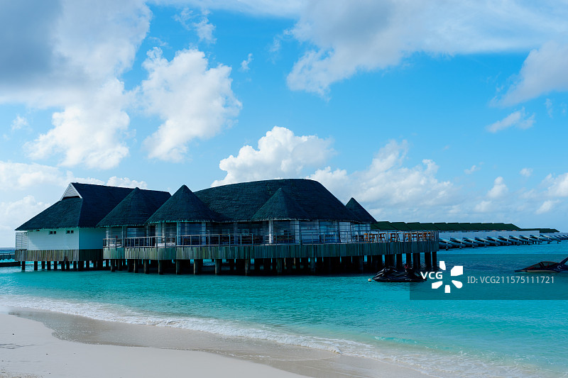马尔代夫海岛风光图片素材