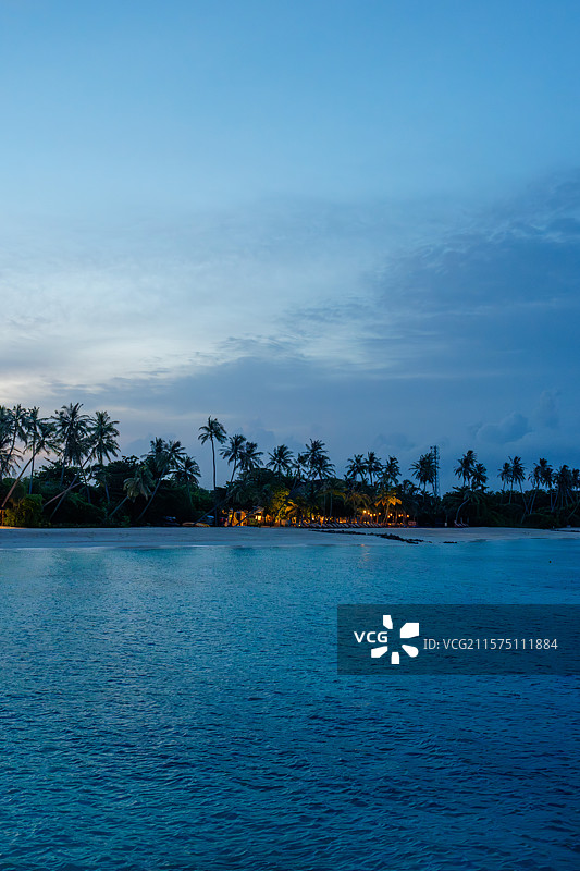 马尔代夫海岛风光图片素材