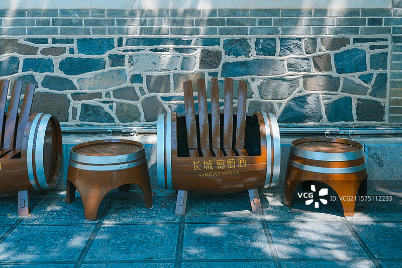 山东省烟台市长城酒文化展馆  长城葡萄酒图片素材