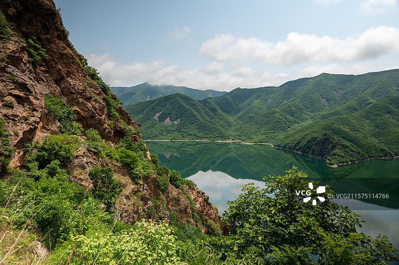 辽宁“小天池”盖州夹皮沟图片素材