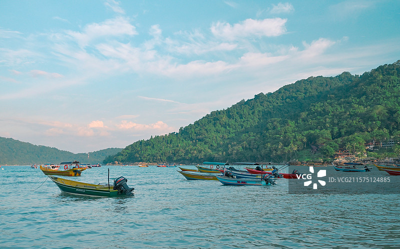 小停泊岛图片素材