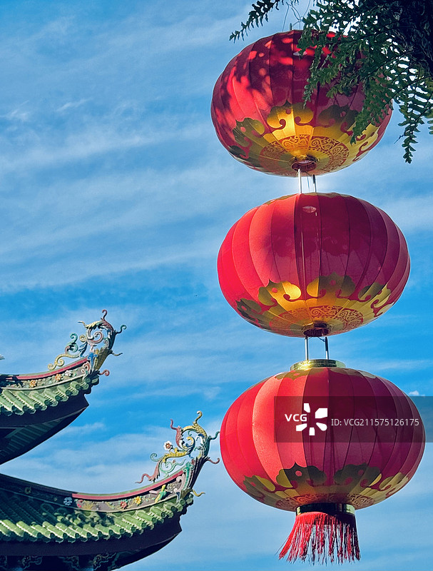 福建厦门鼓浪屿日光岩寺图片素材