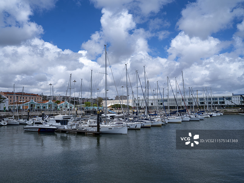 葡萄牙里斯本港湾图片素材