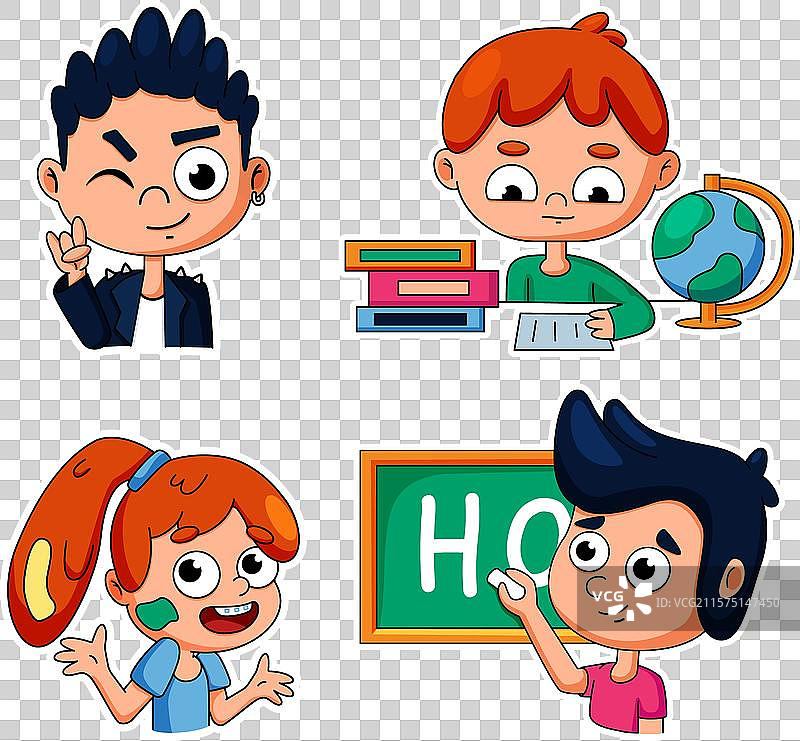 学校教育儿童学习学生阅读图片素材