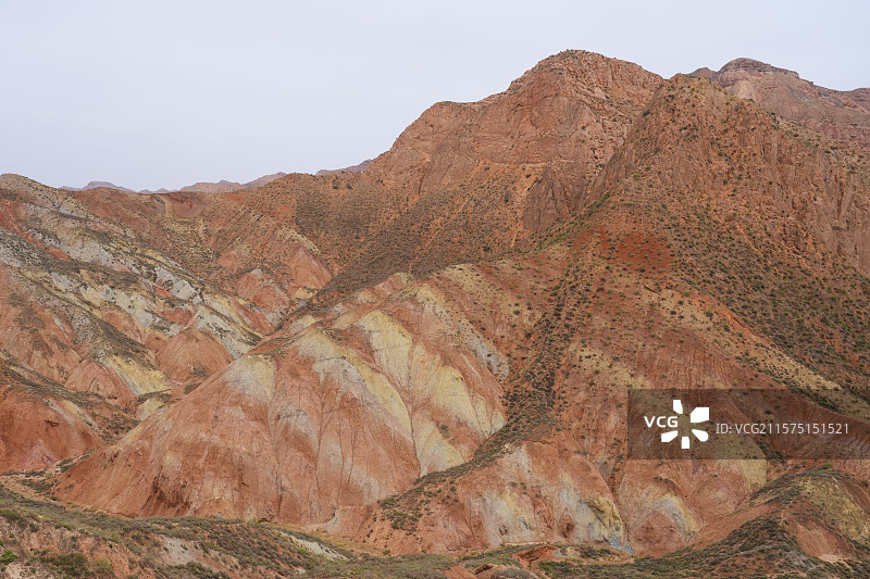 甘肃兰州水墨丹霞旅游景区图片素材