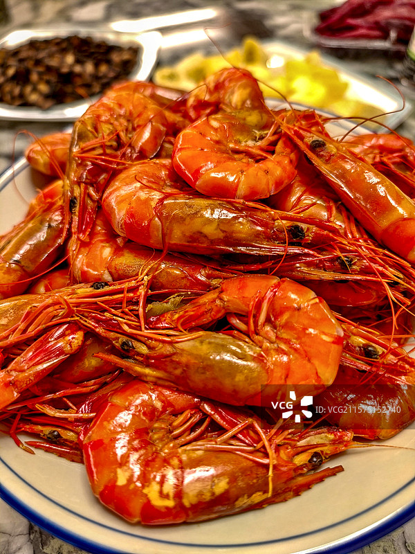 油焖大虾图片素材