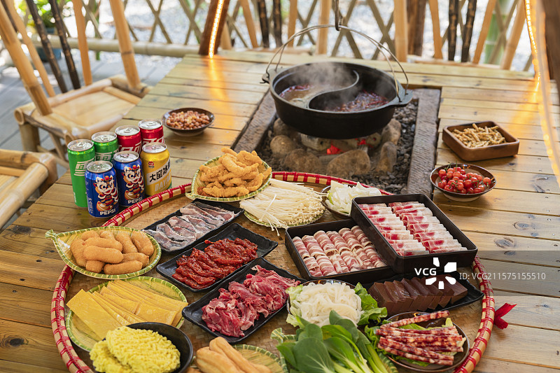 吊炉火锅图片素材