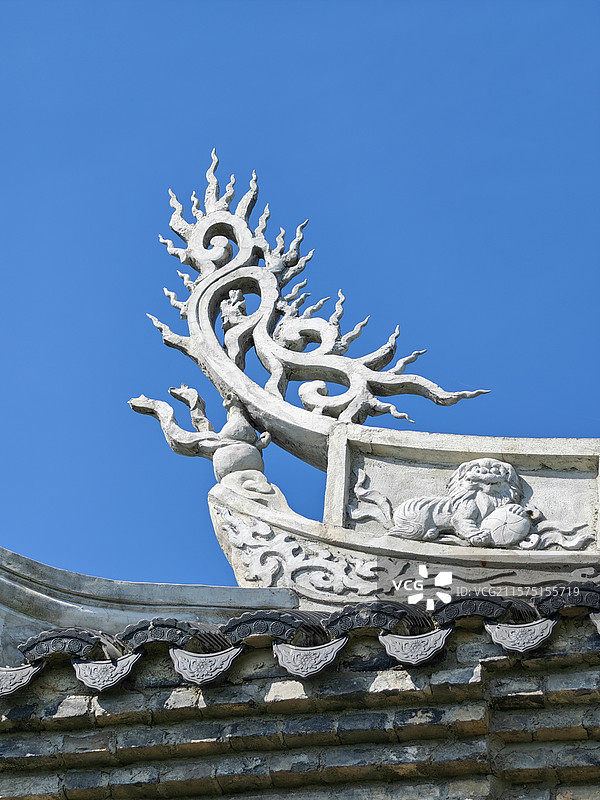 古典屋檐图片素材