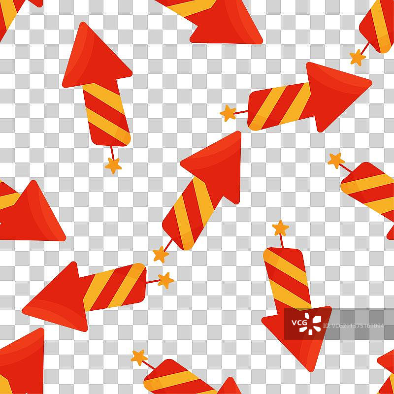 节日火箭图案中国烟花假日图片素材