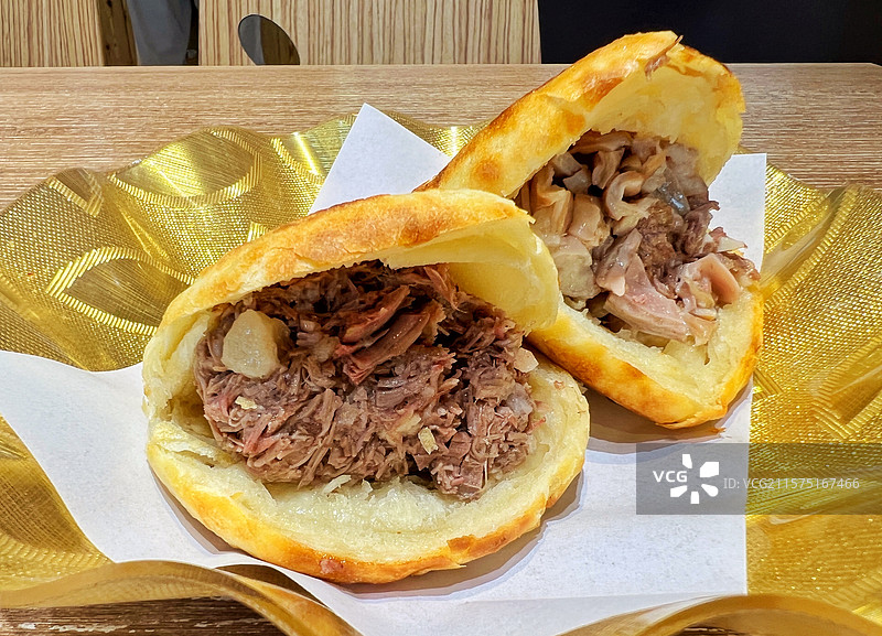 保定驴肉火烧图片素材