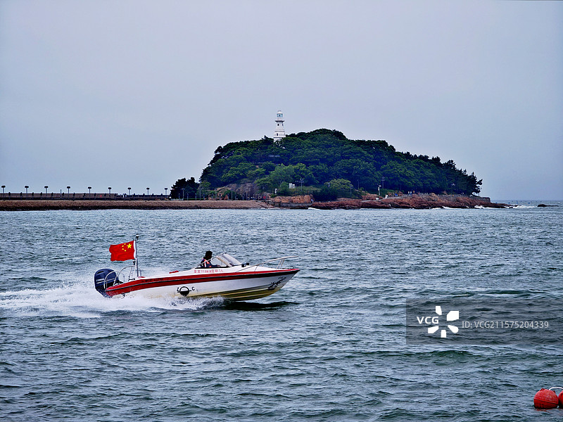 小青岛秀美风光图片素材