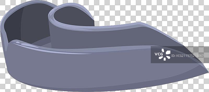 灰色护齿器保护牙齿免受伤害图片素材