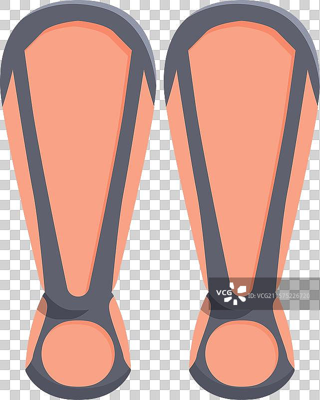 运动员腿部的护腿板保护图片素材