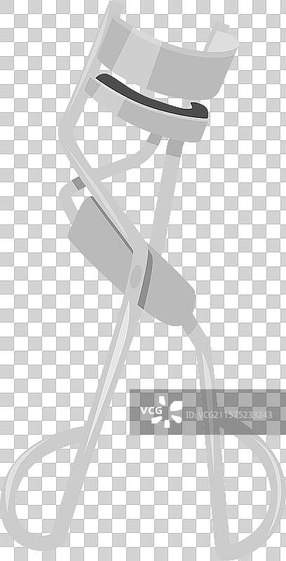 现代金属睫毛夹提升美丽图片素材