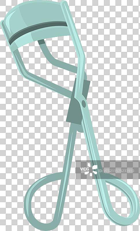 金属睫毛夹提升自然美感图片素材