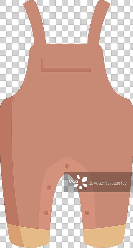 婴儿服装 婴儿连体衣 图标 扁平风格图片素材